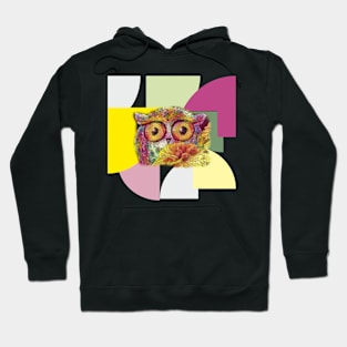 Mosaic Owl Hoodie